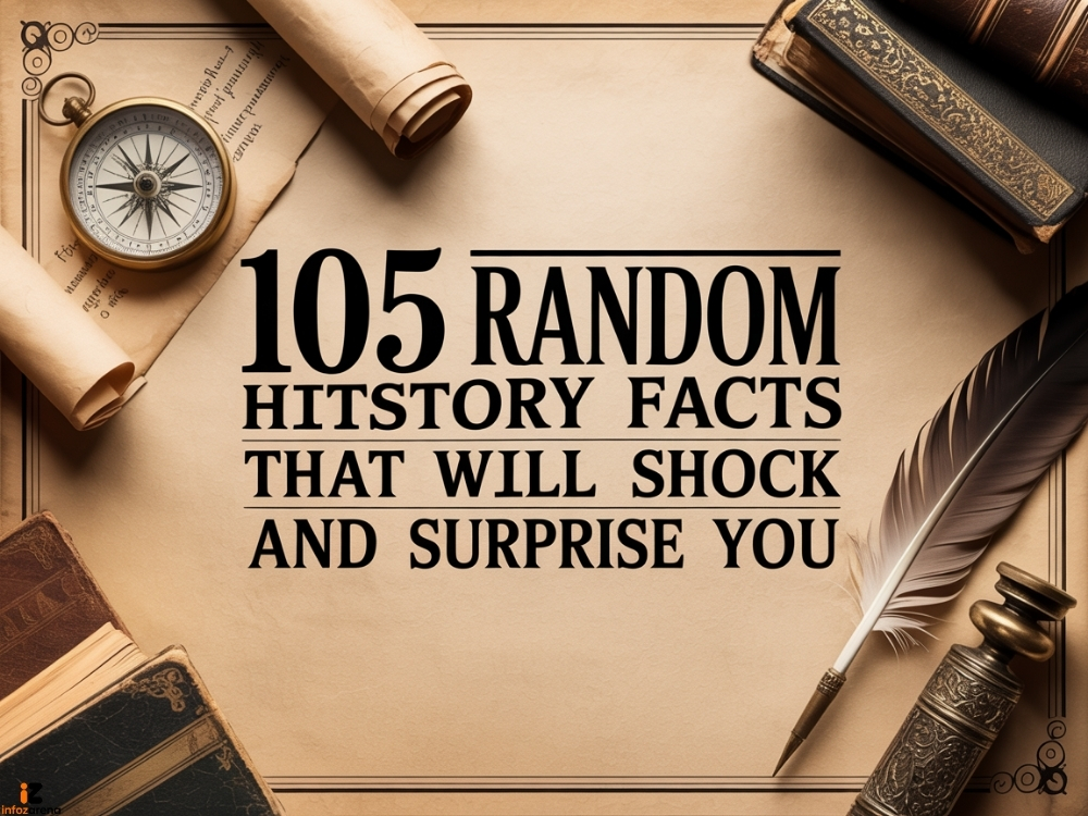 105 Random History Facts That Will Shock and Surprise You