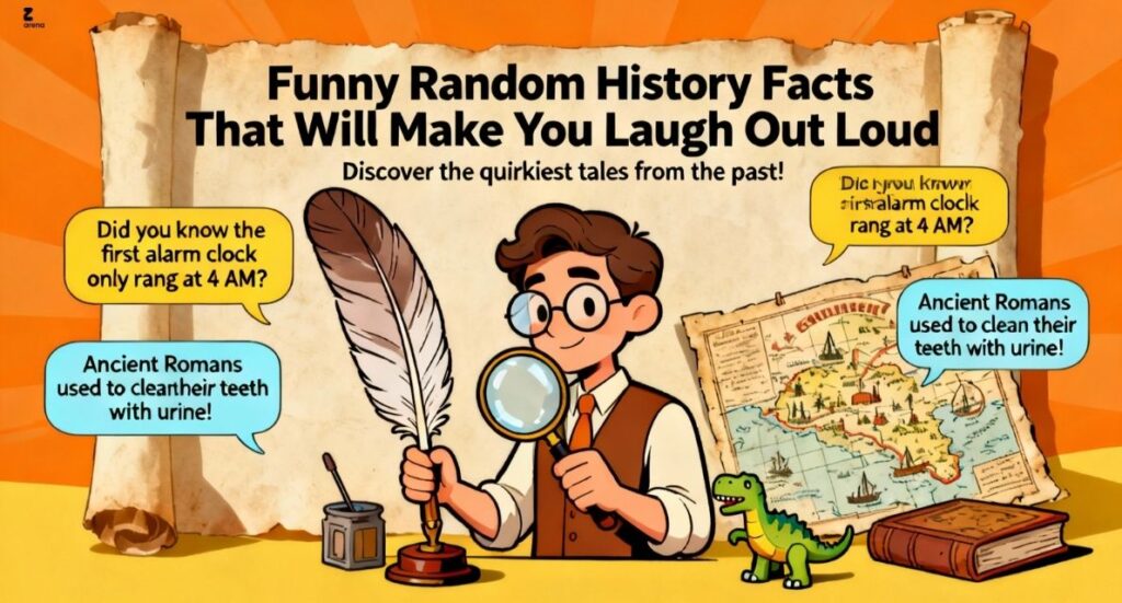 Funny Random History Facts That Will Make You Laugh Out Loud
