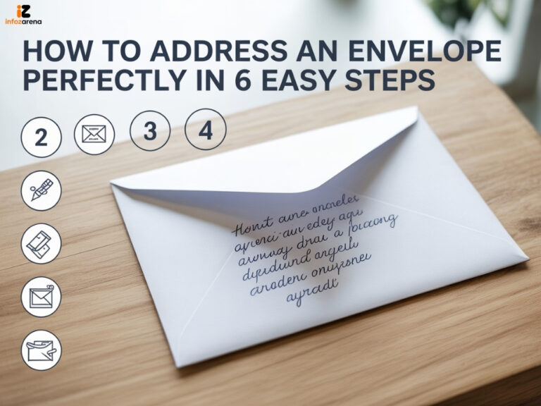 How to Address an Envelope Perfectly in 6 Easy Steps