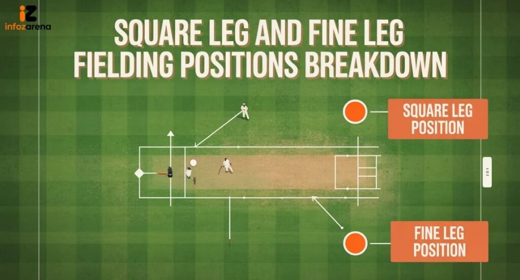 Square Leg and Fine Leg Fielding Positions Breakdown